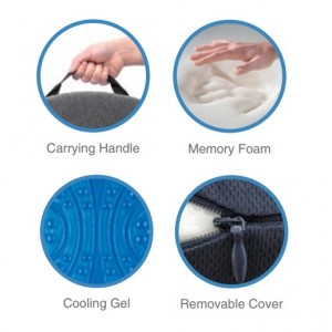 Robins Seat Cushion with Cooling Gel